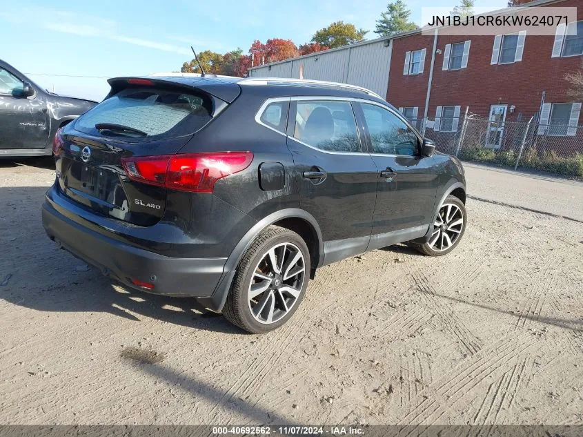 2019 Nissan Rogue Sport Sl VIN: JN1BJ1CR6KW624071 Lot: 40692562