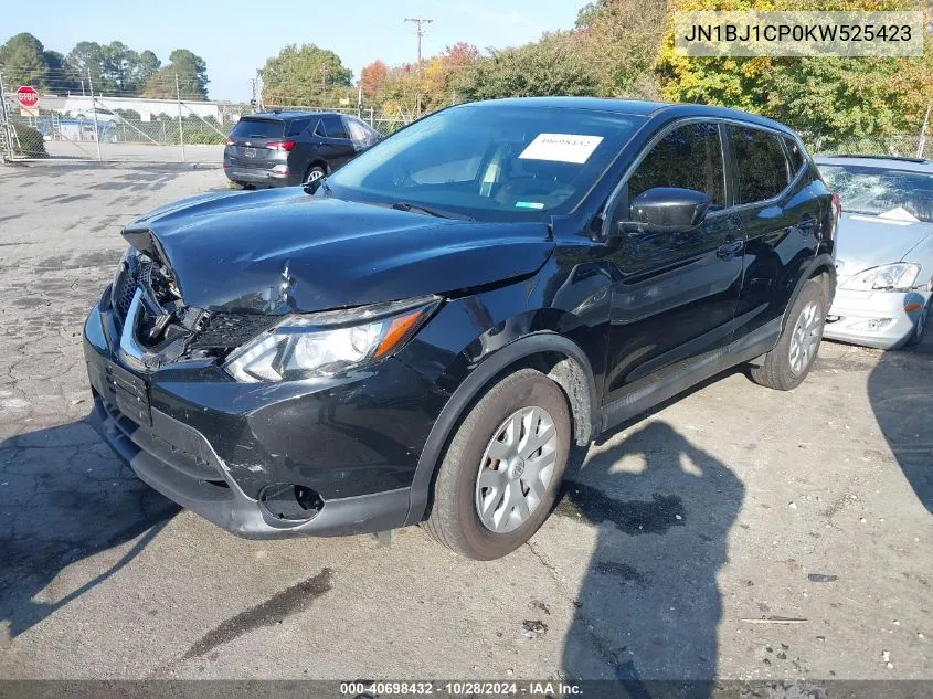 JN1BJ1CP0KW525423 2019 Nissan Rogue Sport S