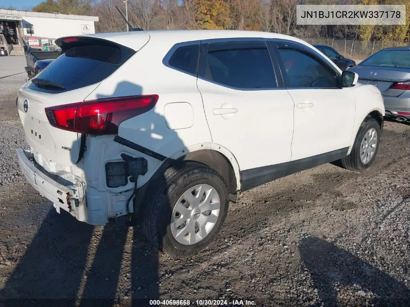 2019 Nissan Rogue Sport S VIN: JN1BJ1CR2KW337178 Lot: 40698668