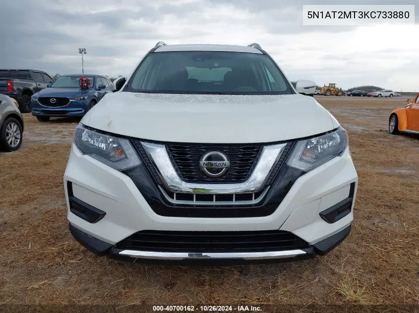 5N1AT2MT3KC733880 2019 Nissan Rogue Sv