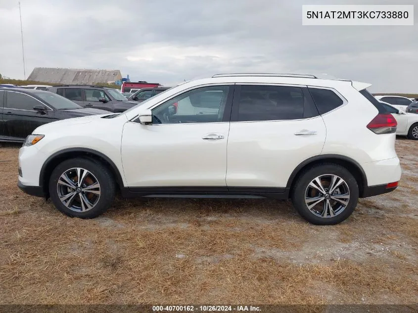 5N1AT2MT3KC733880 2019 Nissan Rogue Sv