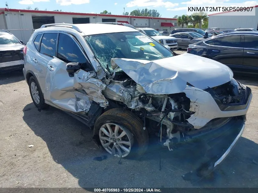 KNMAT2MT5KP508907 2019 Nissan Rogue S/Sv