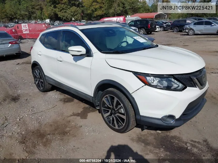 2019 Nissan Rogue Sport Sl VIN: JN1BJ1CP8KW225421 Lot: 40758204