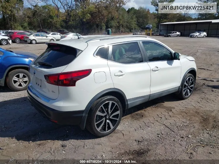 2019 Nissan Rogue Sport Sl VIN: JN1BJ1CP8KW225421 Lot: 40758204