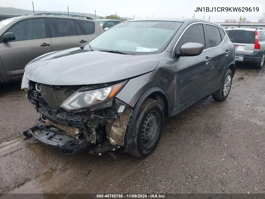 2019 Nissan Rogue Sport S VIN: JN1BJ1CR9KW629619 Lot: 40785755