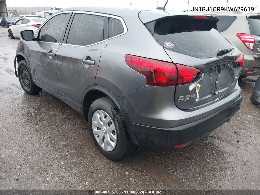 2019 Nissan Rogue Sport S VIN: JN1BJ1CR9KW629619 Lot: 40785755