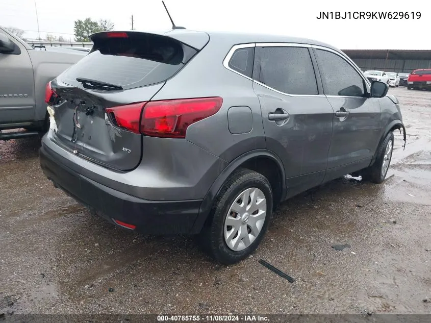 2019 Nissan Rogue Sport S VIN: JN1BJ1CR9KW629619 Lot: 40785755