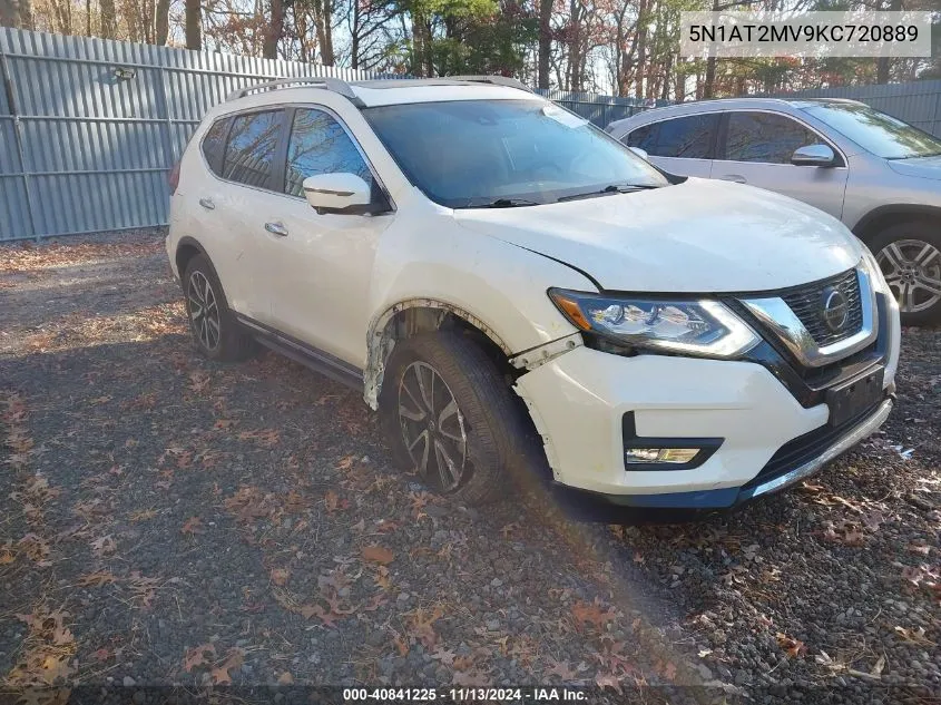 5N1AT2MV9KC720889 2019 Nissan Rogue Sl