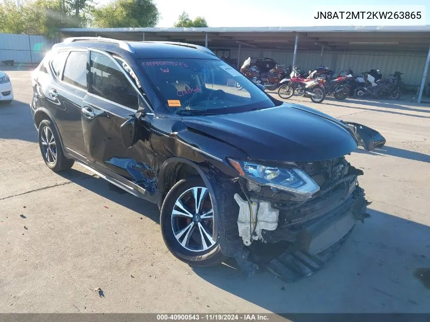 2019 Nissan Rogue Sv VIN: JN8AT2MT2KW263865 Lot: 40900543