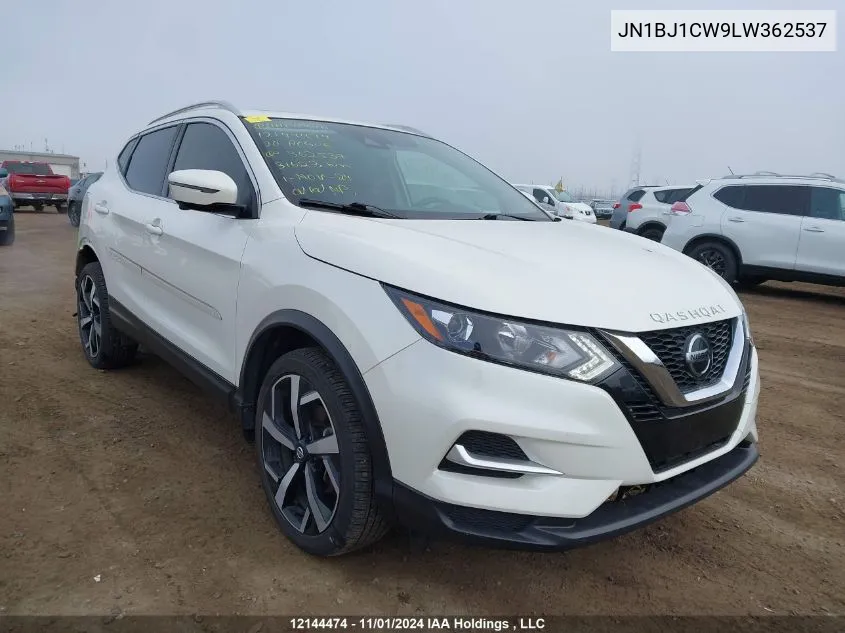 2020 Nissan Rogue Sport S/Sv/Sl VIN: JN1BJ1CW9LW362537 Lot: 12144474