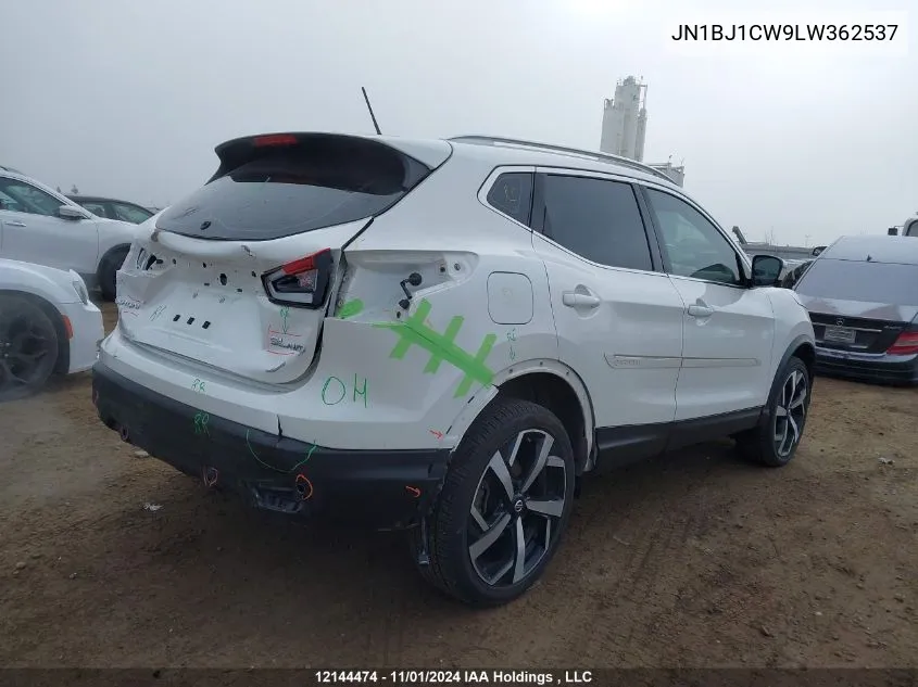 2020 Nissan Rogue Sport S/Sv/Sl VIN: JN1BJ1CW9LW362537 Lot: 12144474