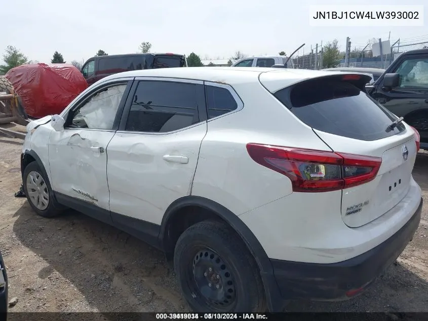 2020 Nissan Rogue Sport S Awd Xtronic Cvt VIN: JN1BJ1CW4LW393002 Lot: 39419034