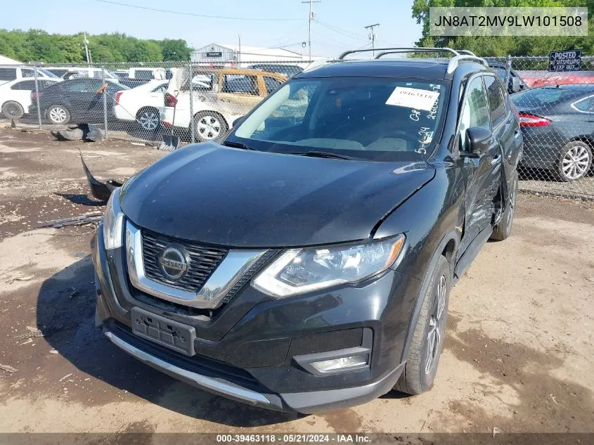 2020 Nissan Rogue Sv Intelligent Awd VIN: JN8AT2MV9LW101508 Lot: 39463118