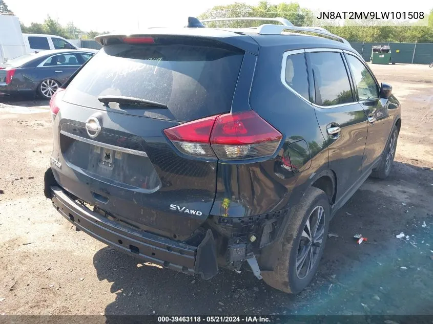 2020 Nissan Rogue Sv Intelligent Awd VIN: JN8AT2MV9LW101508 Lot: 39463118