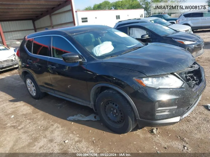 JN8AT2MT5LW008175 2020 Nissan Rogue S Fwd