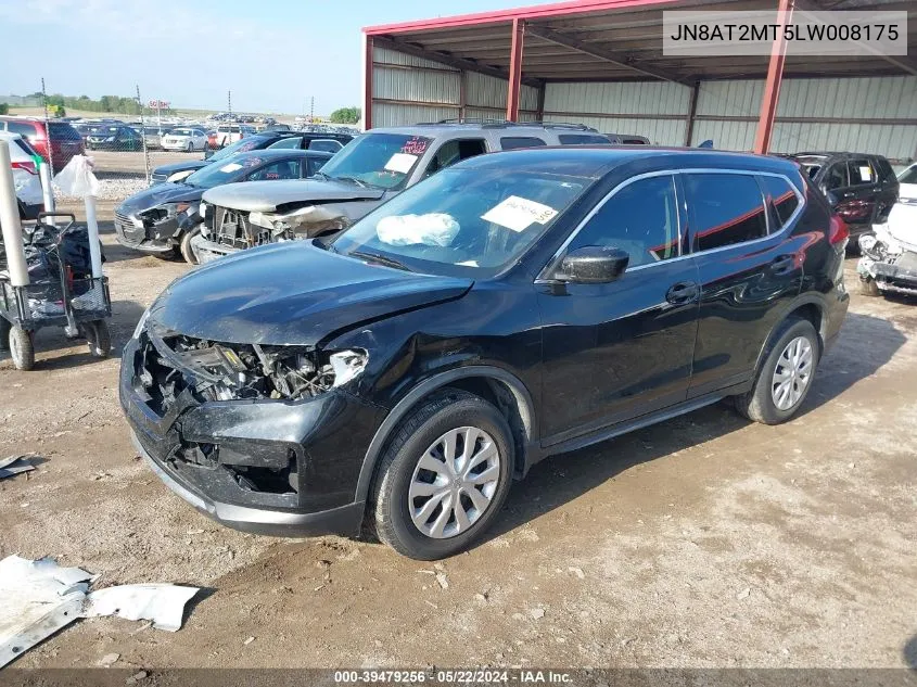 2020 Nissan Rogue S Fwd VIN: JN8AT2MT5LW008175 Lot: 39479256