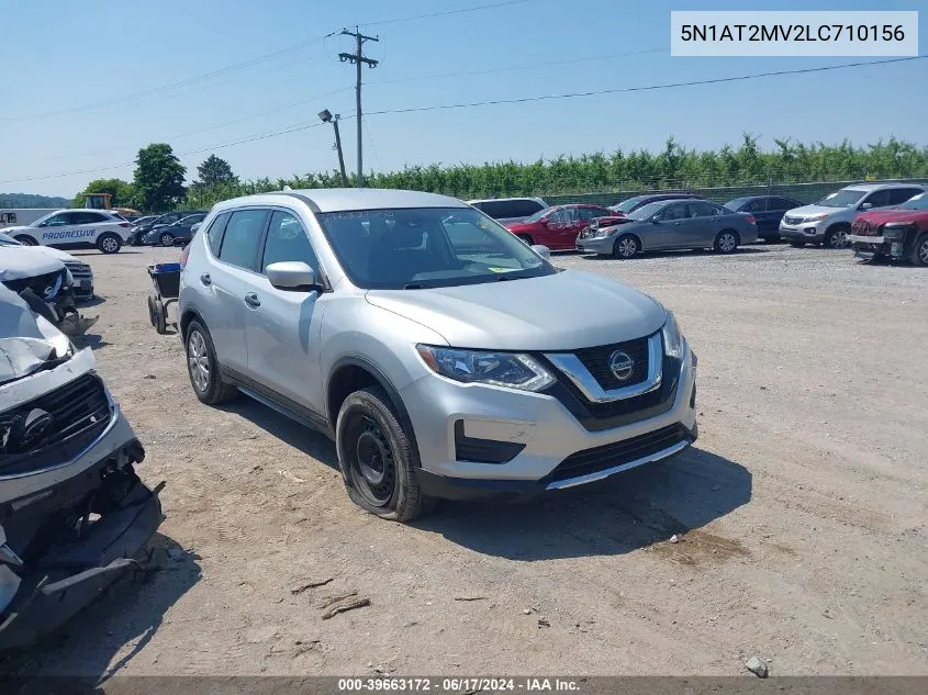 2020 Nissan Rogue S Intelligent Awd VIN: 5N1AT2MV2LC710156 Lot: 39663172