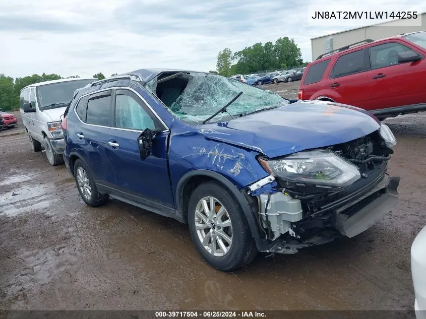 2020 Nissan Rogue Sv Intelligent Awd VIN: JN8AT2MV1LW144255 Lot: 39717504