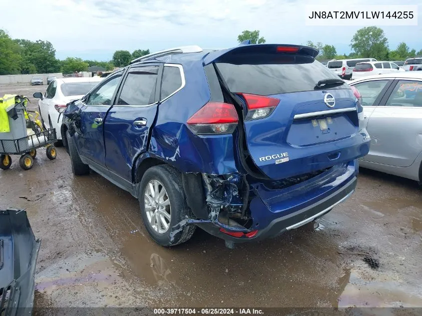 2020 Nissan Rogue Sv Intelligent Awd VIN: JN8AT2MV1LW144255 Lot: 39717504