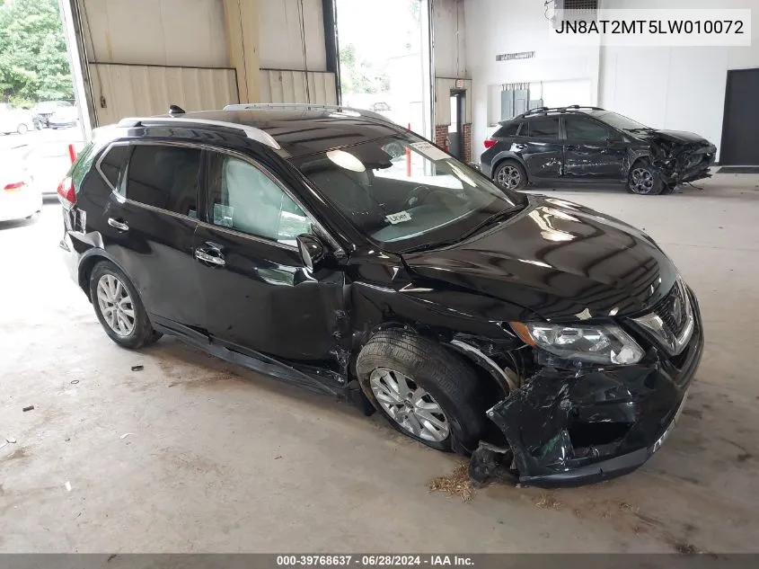 2020 Nissan Rogue Sv Fwd VIN: JN8AT2MT5LW010072 Lot: 39768637