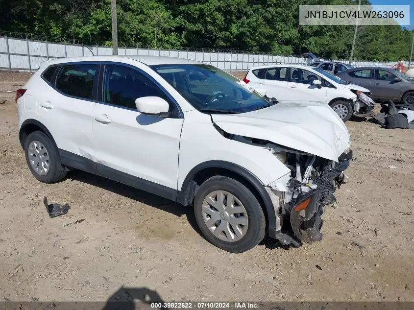 2020 Nissan Rogue Sport S Fwd Xtronic Cvt VIN: JN1BJ1CV4LW263096 Lot: 39822622