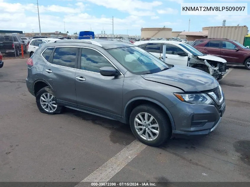 2020 Nissan Rogue Sv Intelligent Awd VIN: KNMAT2MV8LP509097 Lot: 39872398