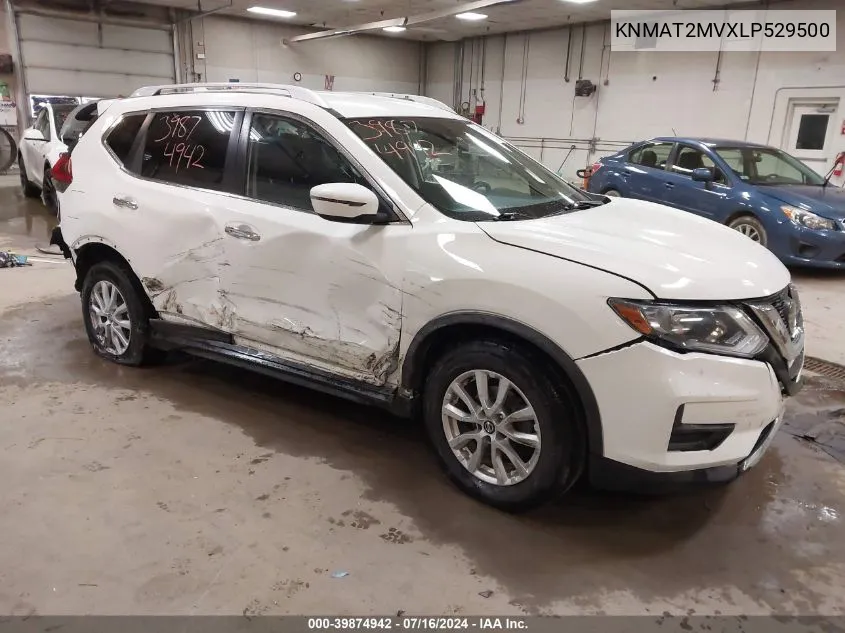 2020 Nissan Rogue S/Sv VIN: KNMAT2MVXLP529500 Lot: 39874942