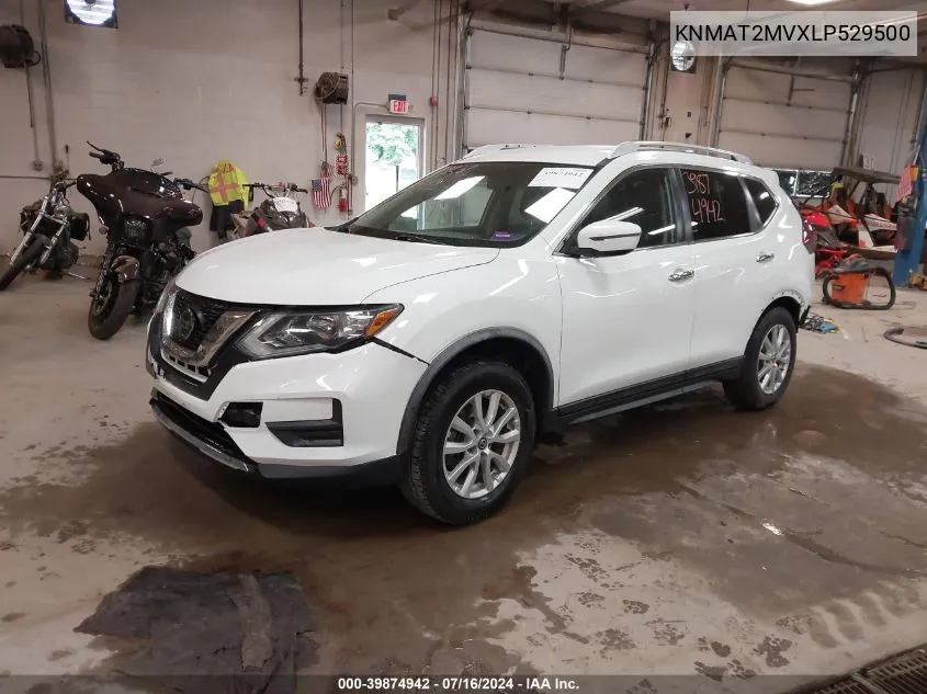 2020 Nissan Rogue S/Sv VIN: KNMAT2MVXLP529500 Lot: 39874942