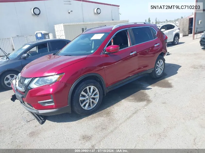 2020 Nissan Rogue S/Sl/Sv VIN: 5N1AT2MT9LC710203 Lot: 39901137