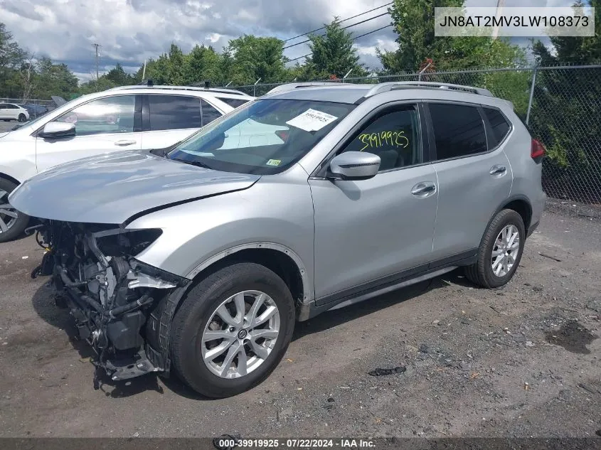 2020 Nissan Rogue S Intelligent Awd VIN: JN8AT2MV3LW108373 Lot: 39919925