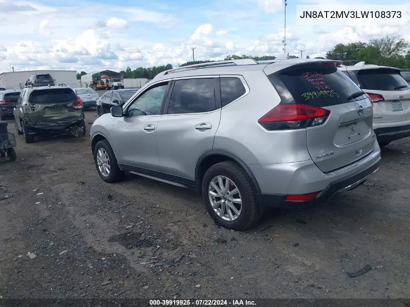 2020 Nissan Rogue S Intelligent Awd VIN: JN8AT2MV3LW108373 Lot: 39919925