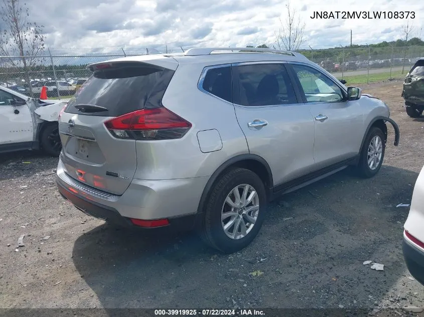 2020 Nissan Rogue S Intelligent Awd VIN: JN8AT2MV3LW108373 Lot: 39919925