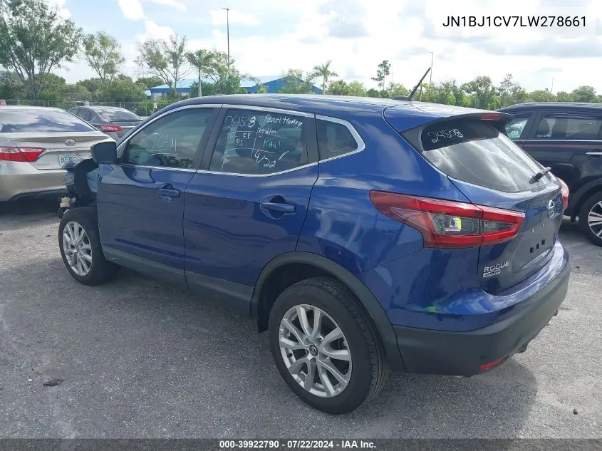 2020 Nissan Rogue Sport S Fwd Xtronic Cvt VIN: JN1BJ1CV7LW278661 Lot: 39922790