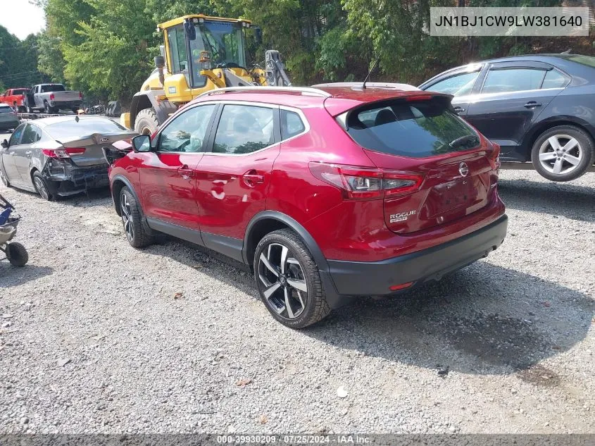 JN1BJ1CW9LW381640 2020 Nissan Rogue Sport Sl Awd Xtronic Cvt