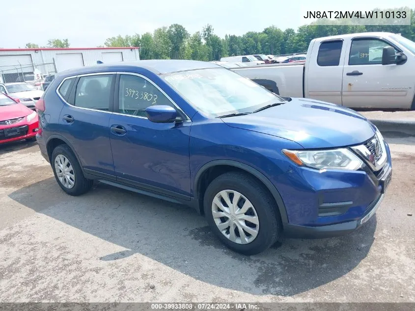 2020 Nissan Rogue S Intelligent Awd VIN: JN8AT2MV4LW110133 Lot: 39933808