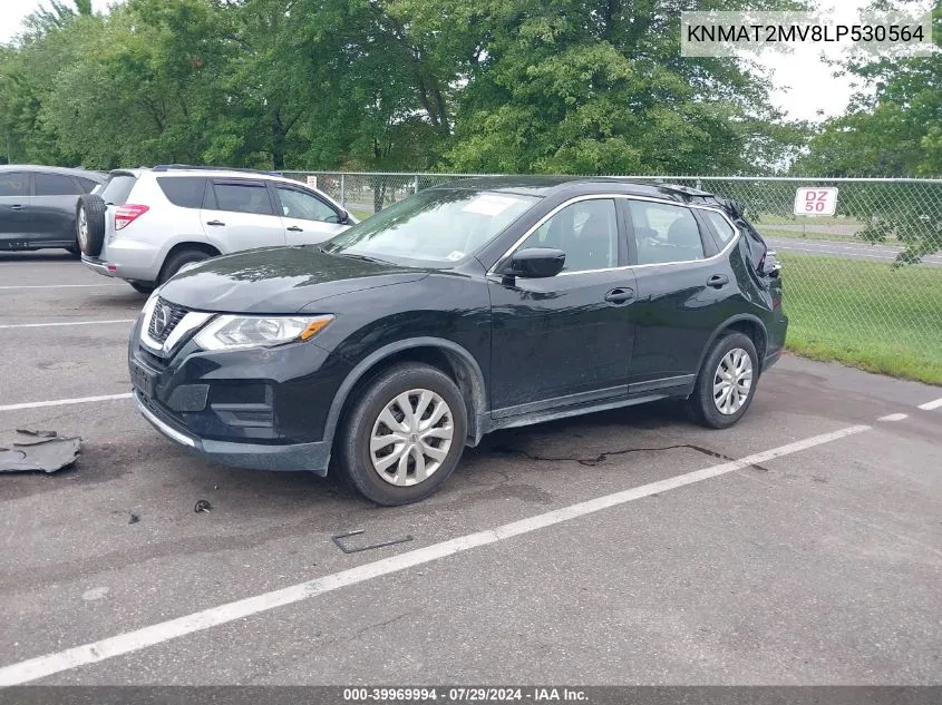 2020 Nissan Rogue S/Sv VIN: KNMAT2MV8LP530564 Lot: 39969994