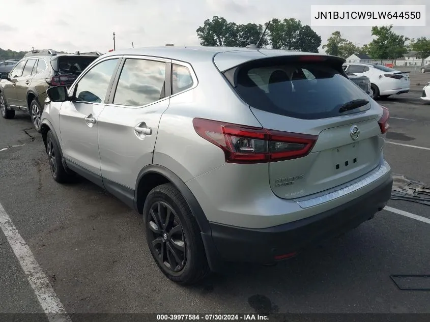 2020 Nissan Rogue Sport S Awd Xtronic Cvt VIN: JN1BJ1CW9LW644550 Lot: 39977584