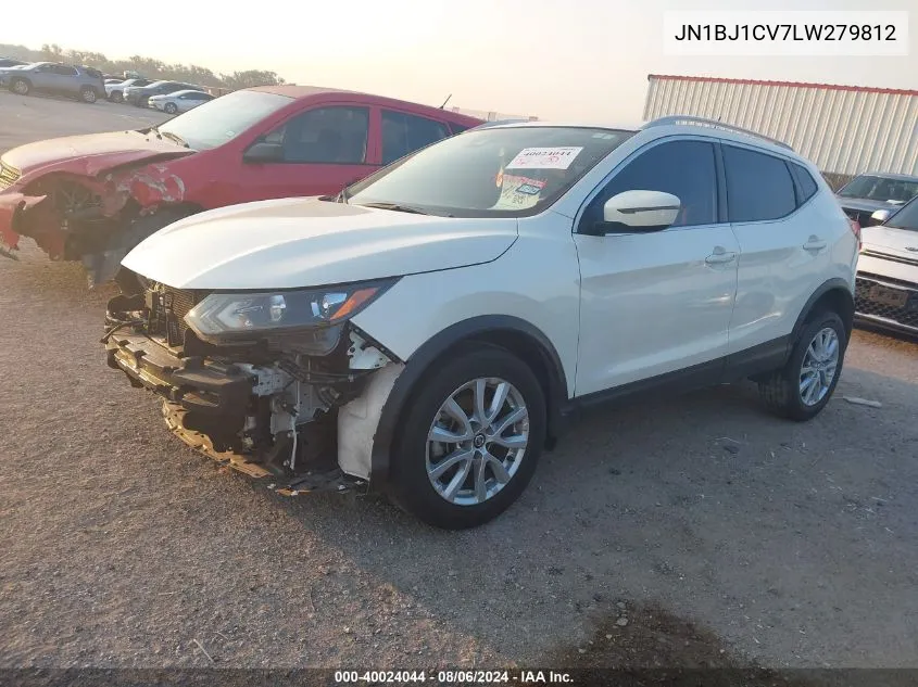 2020 Nissan Rogue Sport Sv Fwd Xtronic Cvt VIN: JN1BJ1CV7LW279812 Lot: 40024044