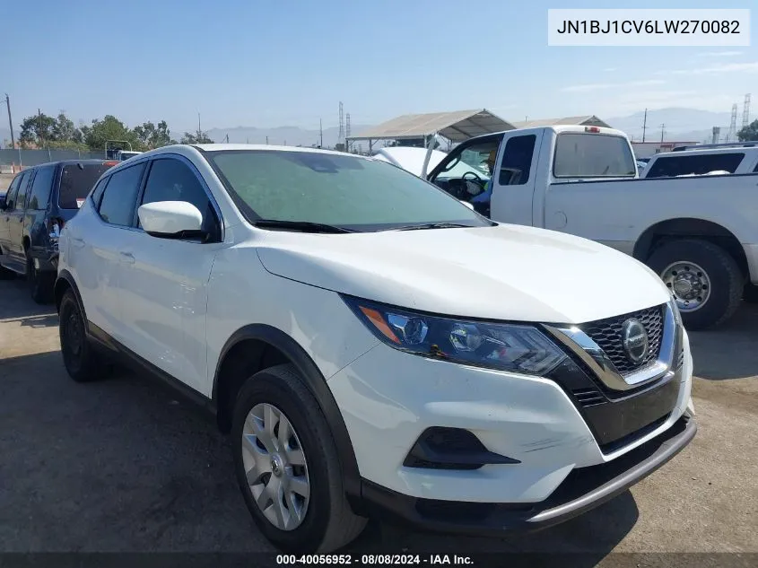 2020 Nissan Rogue Sport S Fwd Xtronic Cvt VIN: JN1BJ1CV6LW270082 Lot: 40056952