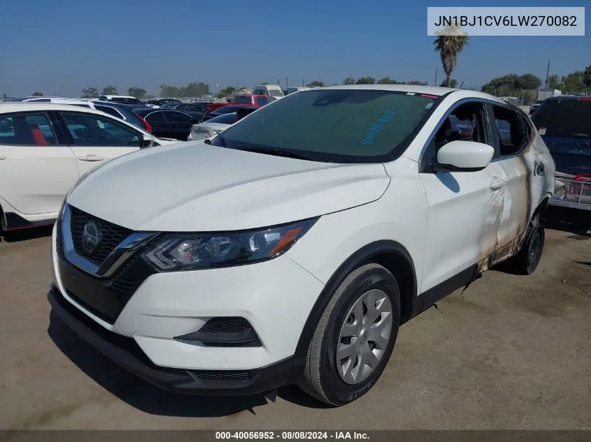 2020 Nissan Rogue Sport S Fwd Xtronic Cvt VIN: JN1BJ1CV6LW270082 Lot: 40056952