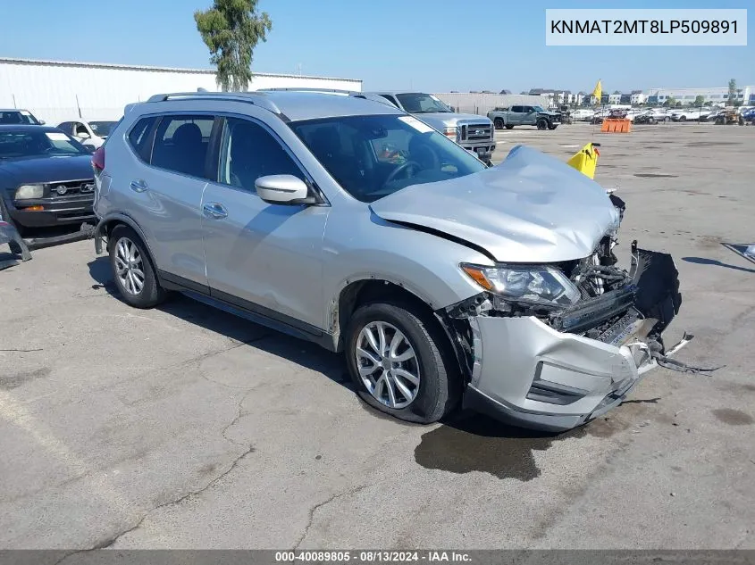 2020 Nissan Rogue S/Sv VIN: KNMAT2MT8LP509891 Lot: 40089805