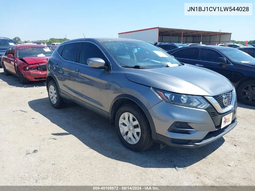 2020 Nissan Rogue Sport S Fwd Xtronic Cvt VIN: JN1BJ1CV1LW544028 Lot: 40109872