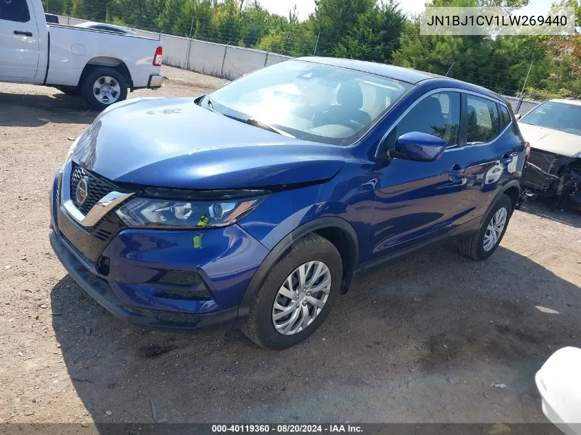 JN1BJ1CV1LW269440 2020 Nissan Rogue Sport S Fwd Xtronic Cvt