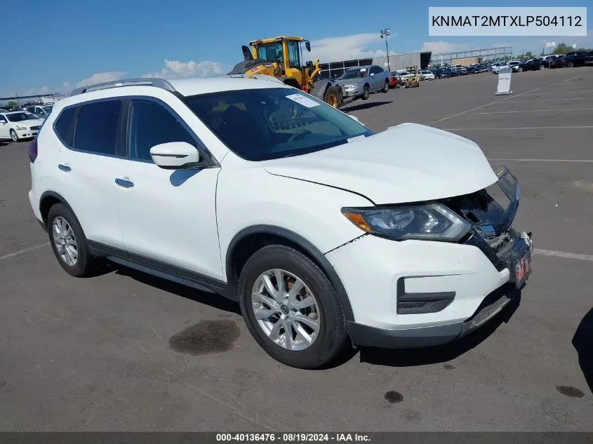 KNMAT2MTXLP504112 2020 Nissan Rogue Sv Fwd