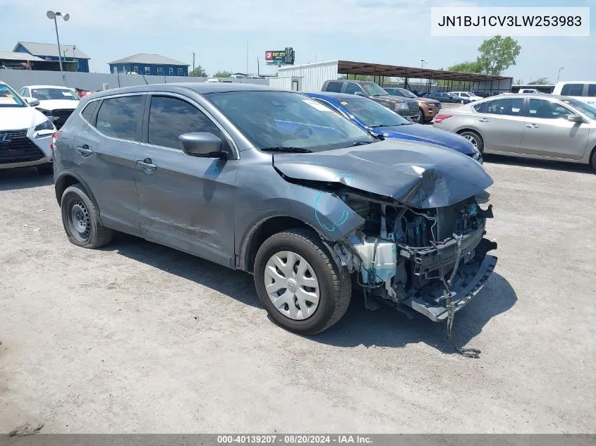 2020 Nissan Rogue Sport S Fwd Xtronic Cvt VIN: JN1BJ1CV3LW253983 Lot: 40139207