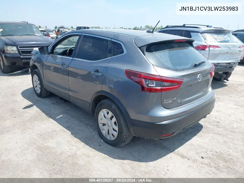 JN1BJ1CV3LW253983 2020 Nissan Rogue Sport S Fwd Xtronic Cvt