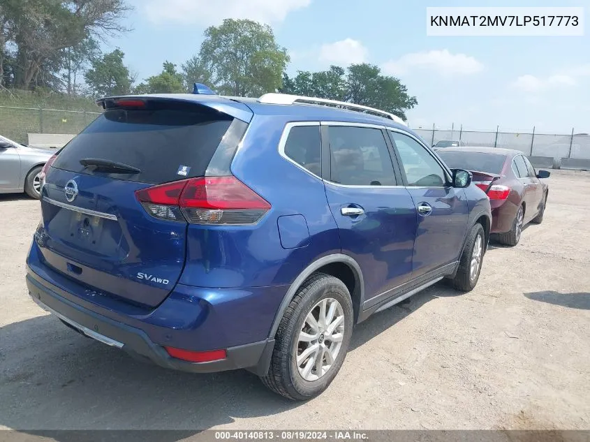 KNMAT2MV7LP517773 2020 Nissan Rogue Sv Intelligent Awd