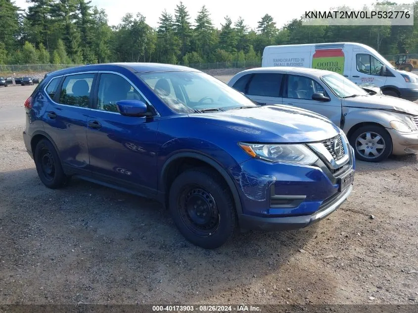 2020 Nissan Rogue S Intelligent Awd VIN: KNMAT2MV0LP532776 Lot: 40173903