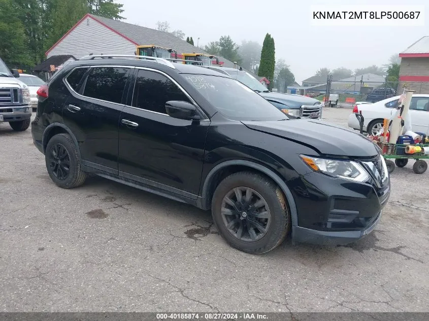 KNMAT2MT8LP500687 2020 Nissan Rogue Sv Fwd