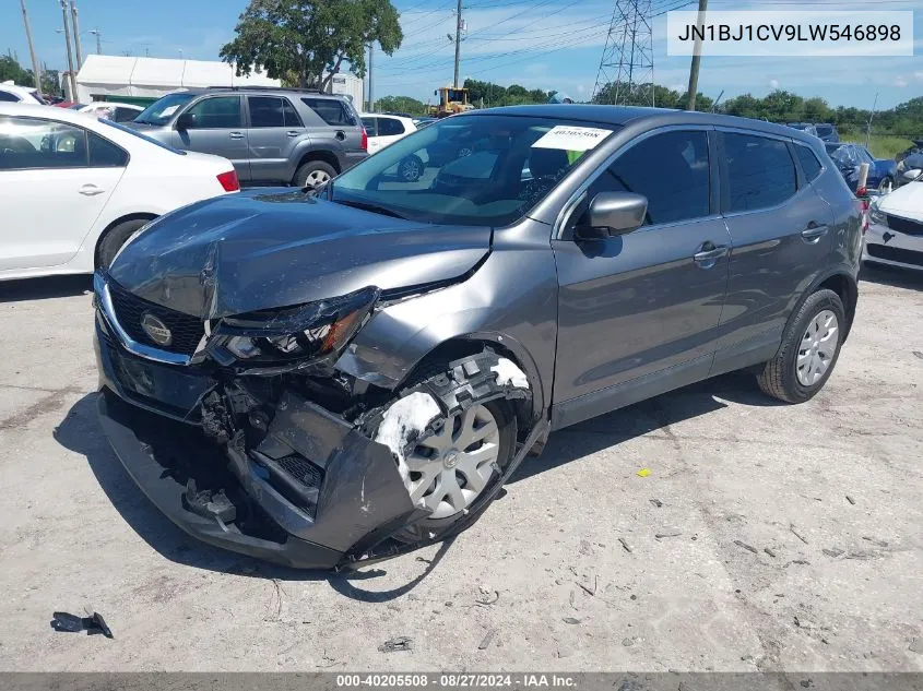 2020 Nissan Rogue Sport S Fwd Xtronic Cvt VIN: JN1BJ1CV9LW546898 Lot: 40205508